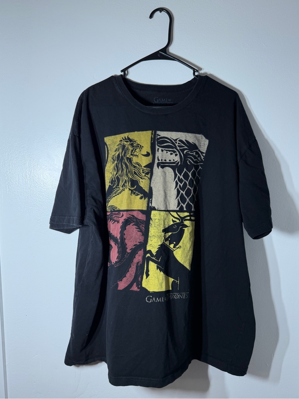 Black Graphic House Sigils T-Shirt